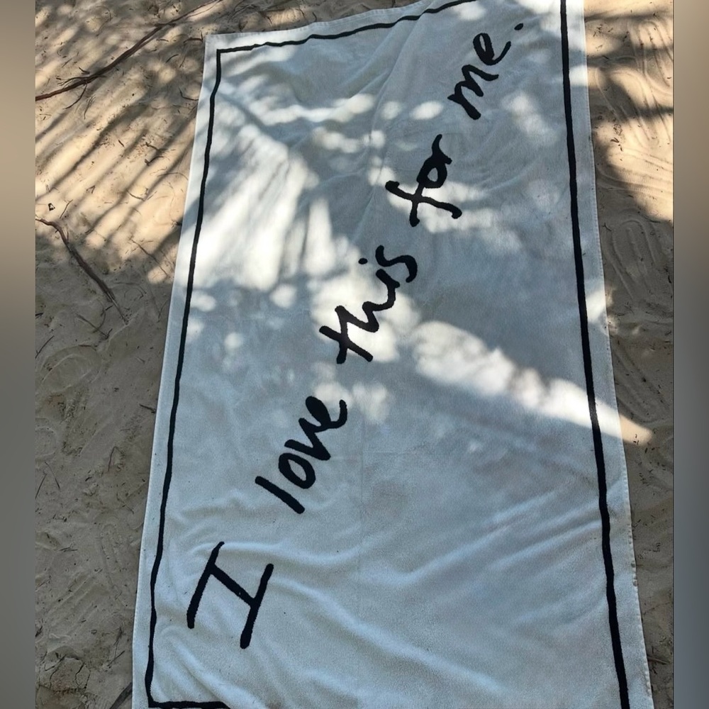 ThirtyYears “I Love This For Me” TY Oversized Towel